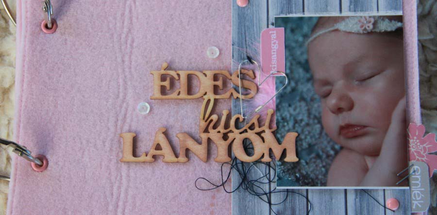 Édes kicsi lányom, filcalbum