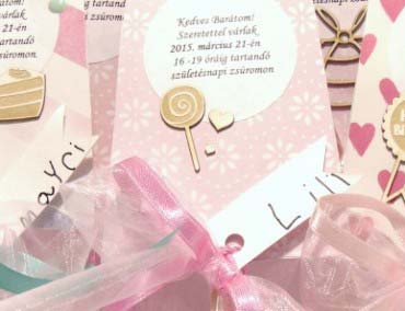 Szülinapi fagyi meghívók