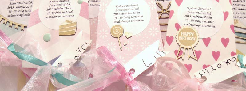 Szülinapi fagyi meghívók