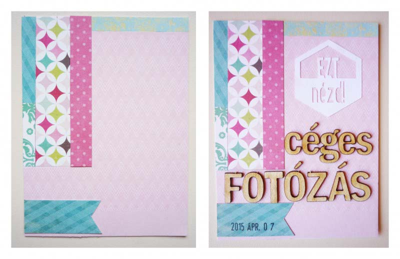Fecniből kártya- inspirációk