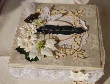 Dobozalbum nászajándékba