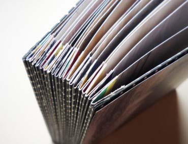 Album, kétoldalas papírokból