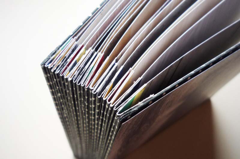 Album, kétoldalas papírokból