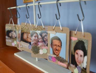 Borítékalbum kis csavarral