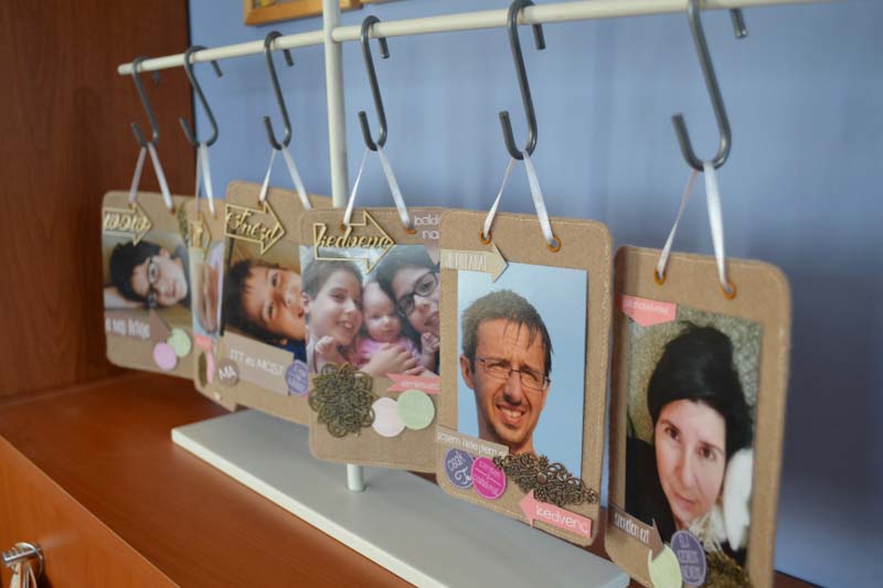 Borítékalbum kis csavarral