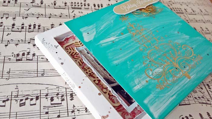 Harrer-kék karácsonyi ajesz