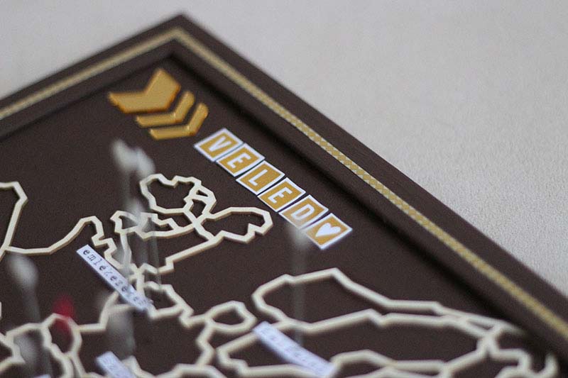 Parafatábla térkép