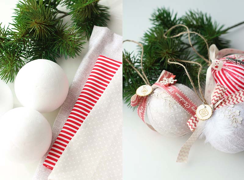 Rusztikus karácsonyfadíszek