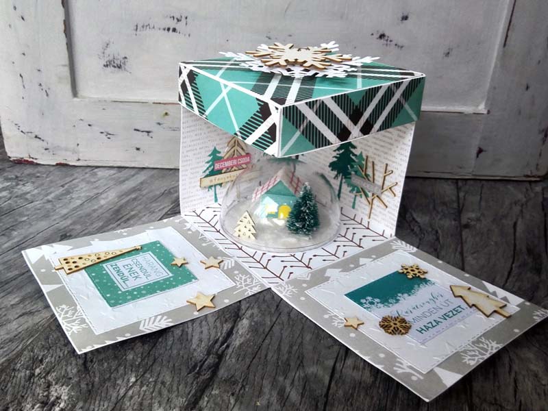 Karácsonyi exploding box