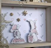 100. Karácsonyi Shadow box